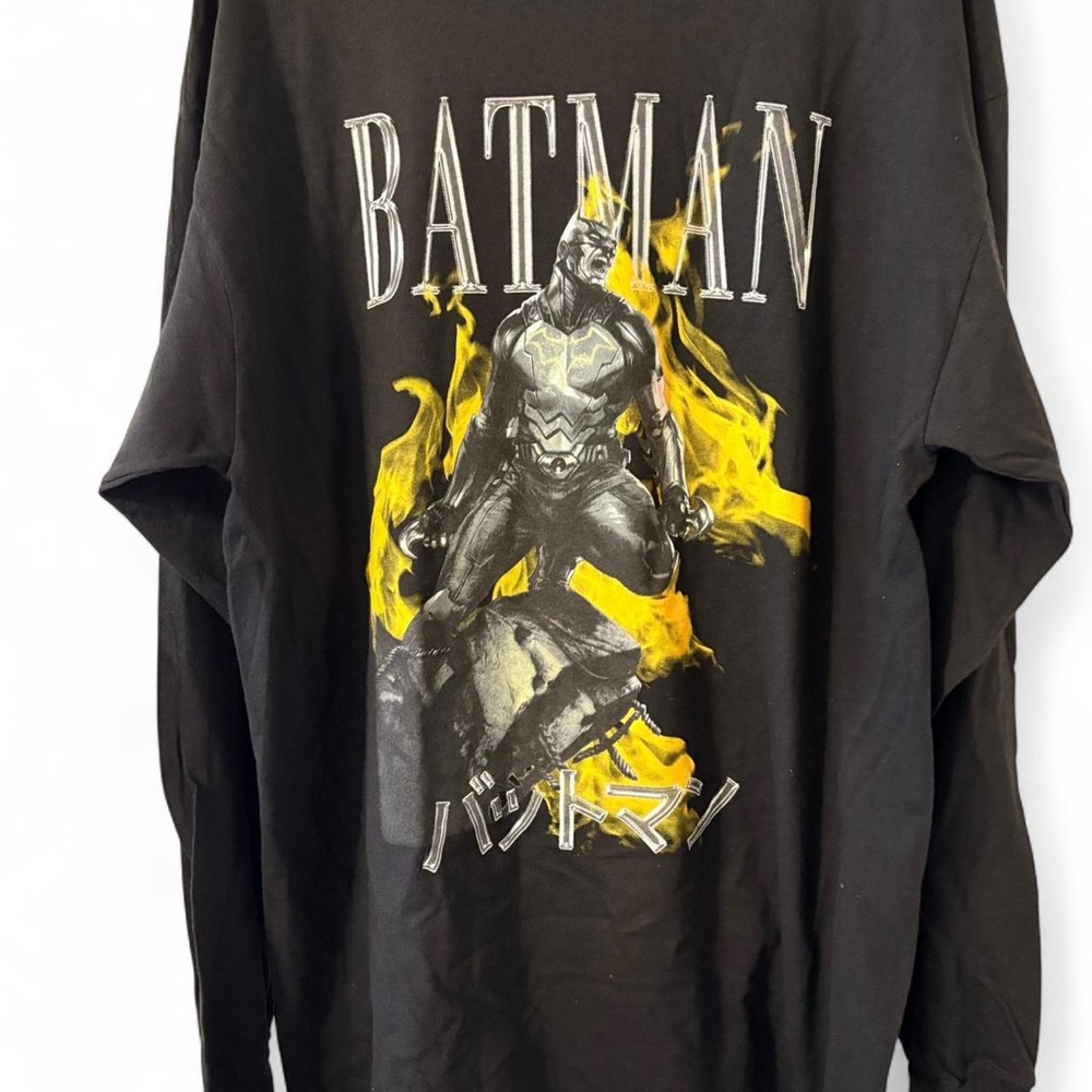 Batman Logo Black Cotton Shirt
